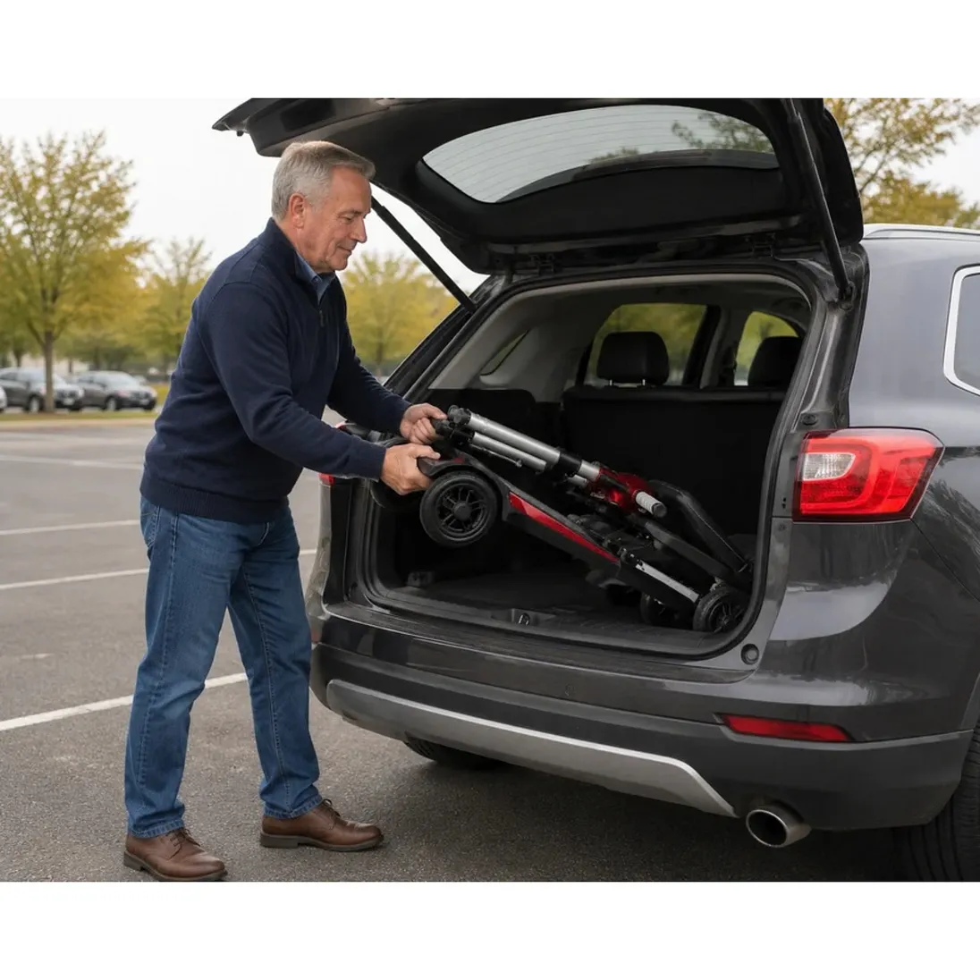 Enhance Mobility MobiFree Lightweight Folding Mobility Scooter