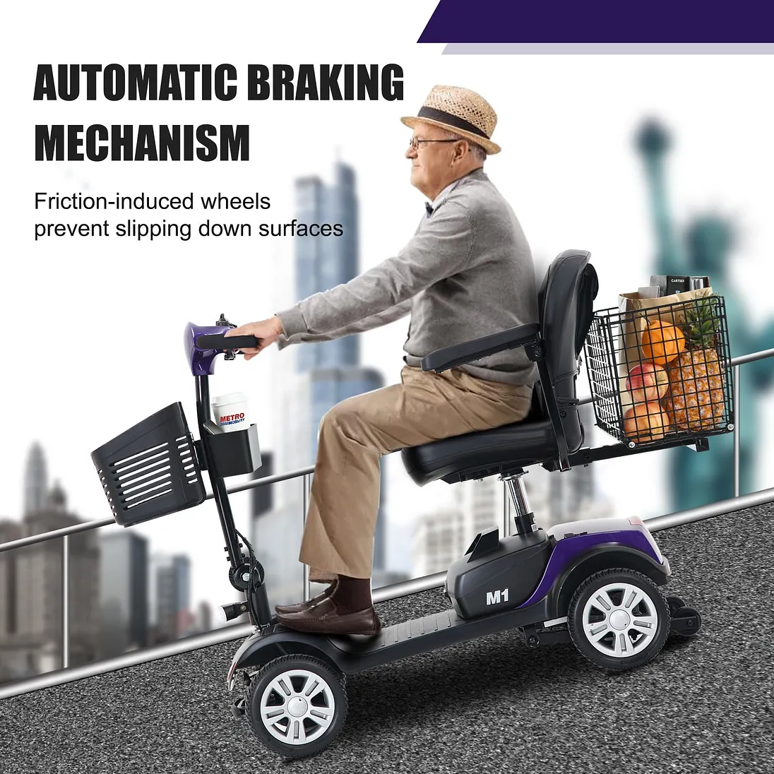 Metro Mobility M1 4-Wheel Mobility Scooter