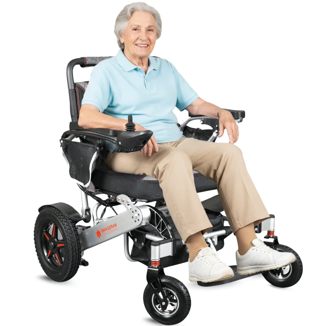 Bangeran Mammoth Ergonomic All-Terrain Compact Electric Wheelchair