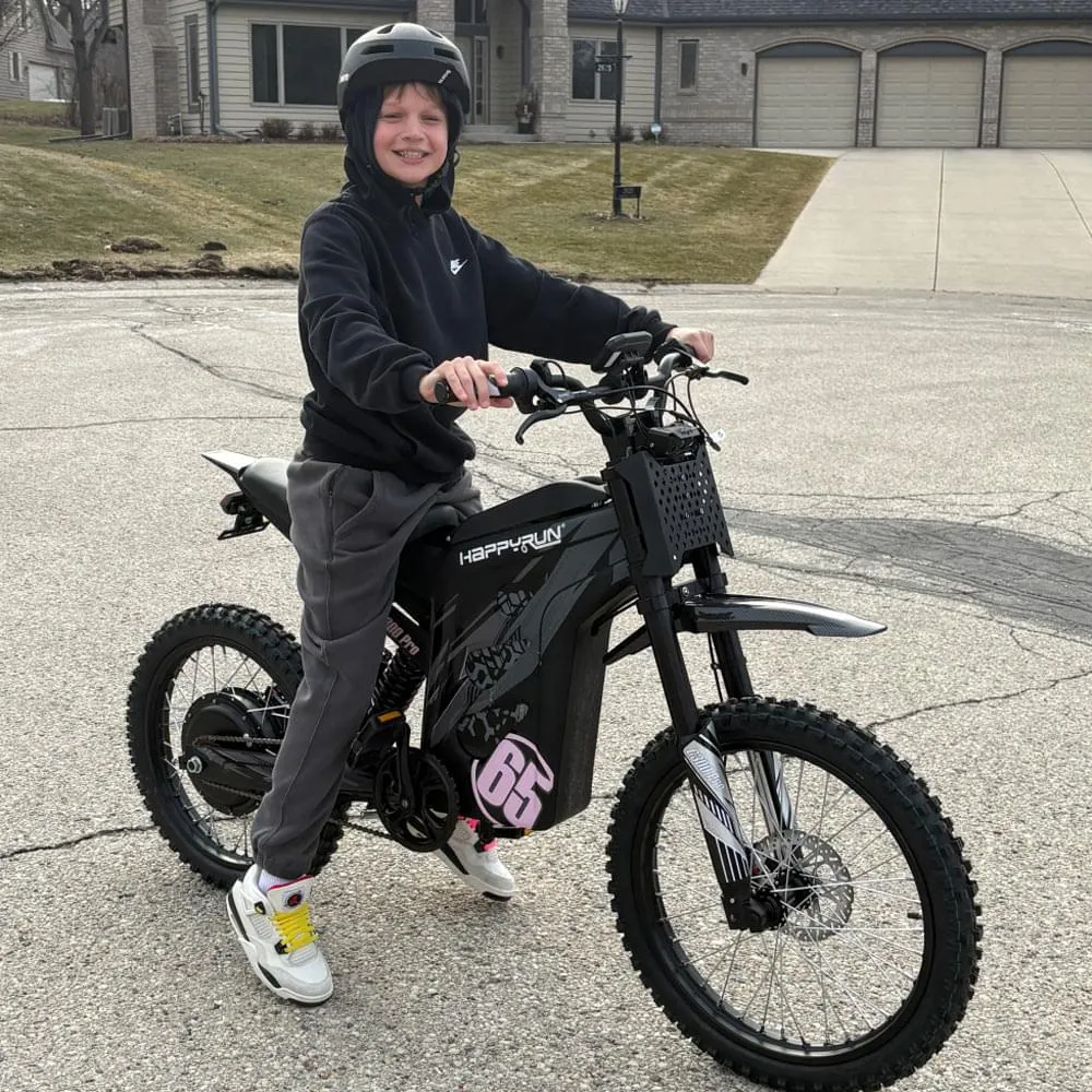 HappyRun Ultimate Dirt E-Bike Combo – F18 2.0 + G300 Pro