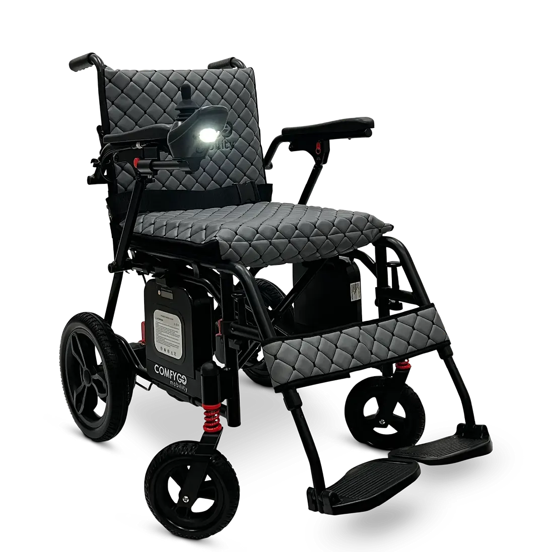 ComfyGo X-7 Ultra-Lightweight Dual Battery Electric Wheelchair