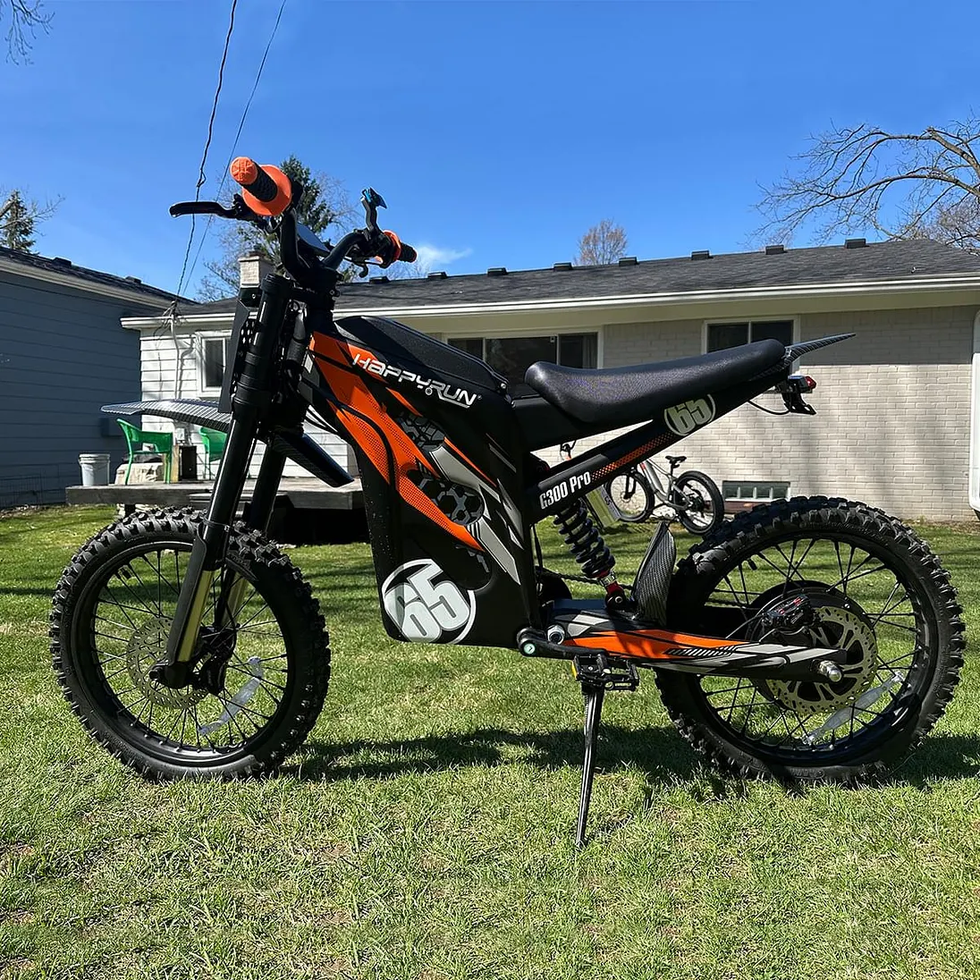 HappyRun Ultimate Dirt E-Bike Combo – F18 2.0 + G300 Pro