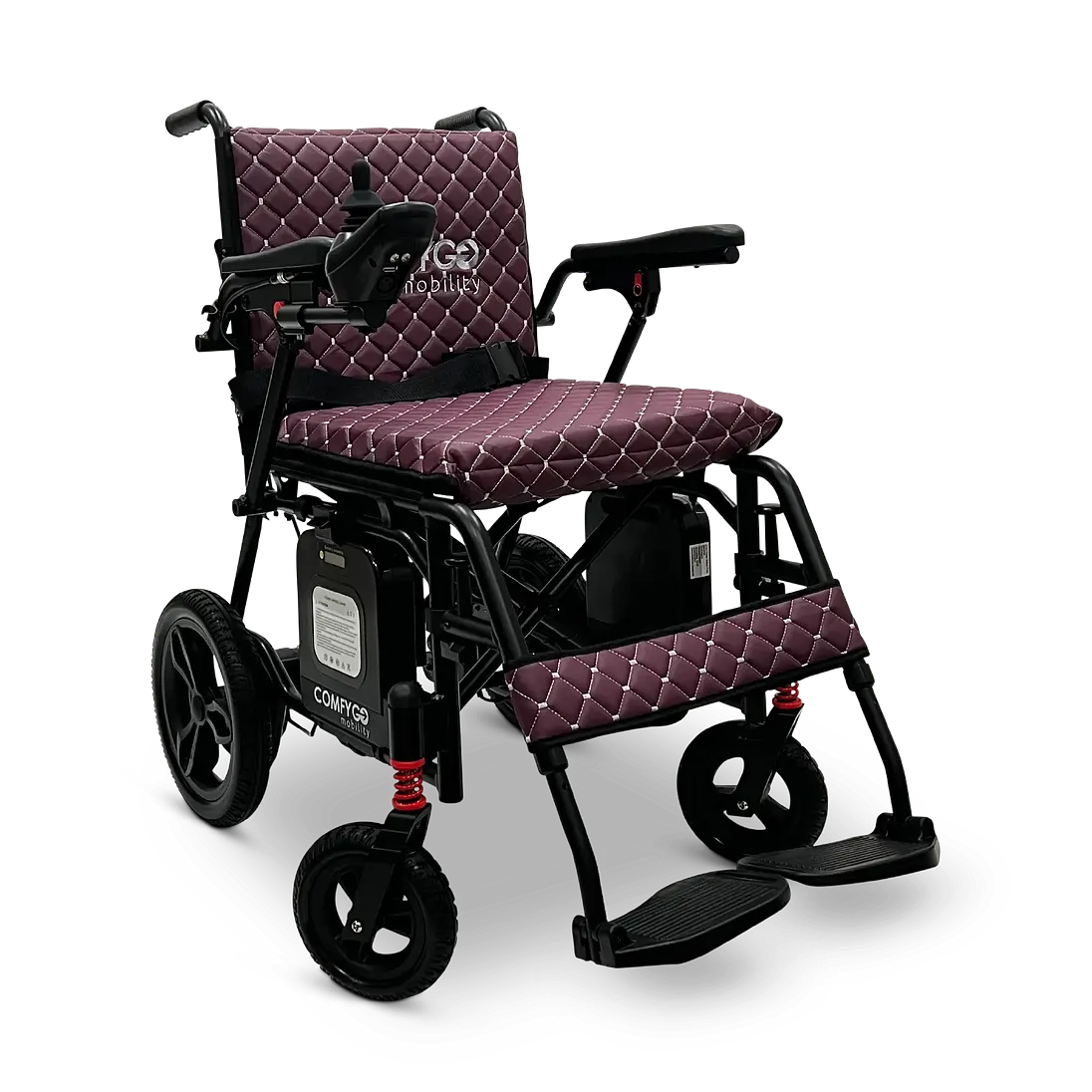 ComfyGo X-7 Ultra-Lightweight Dual Battery Electric Wheelchair