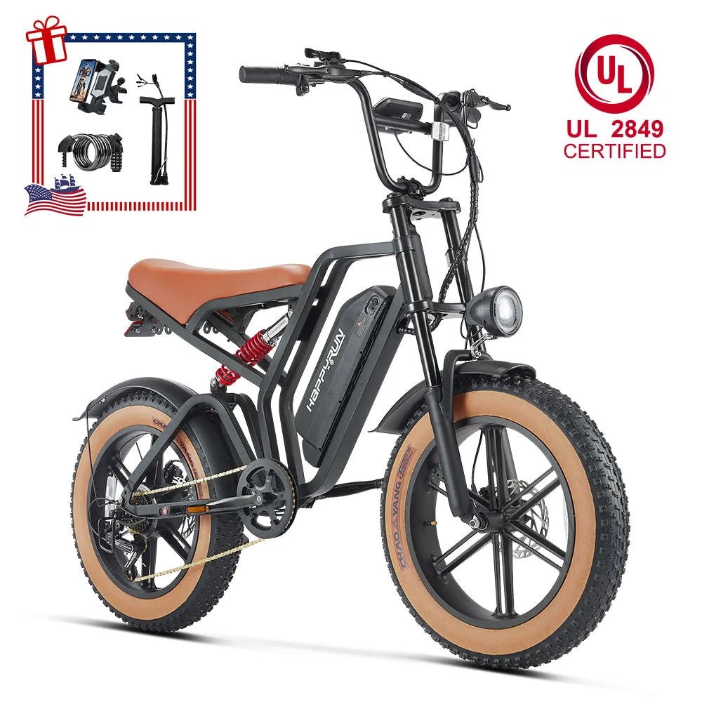 HappyRun Tank G60 Electric Dirt Bike (UL 2849 Certified)