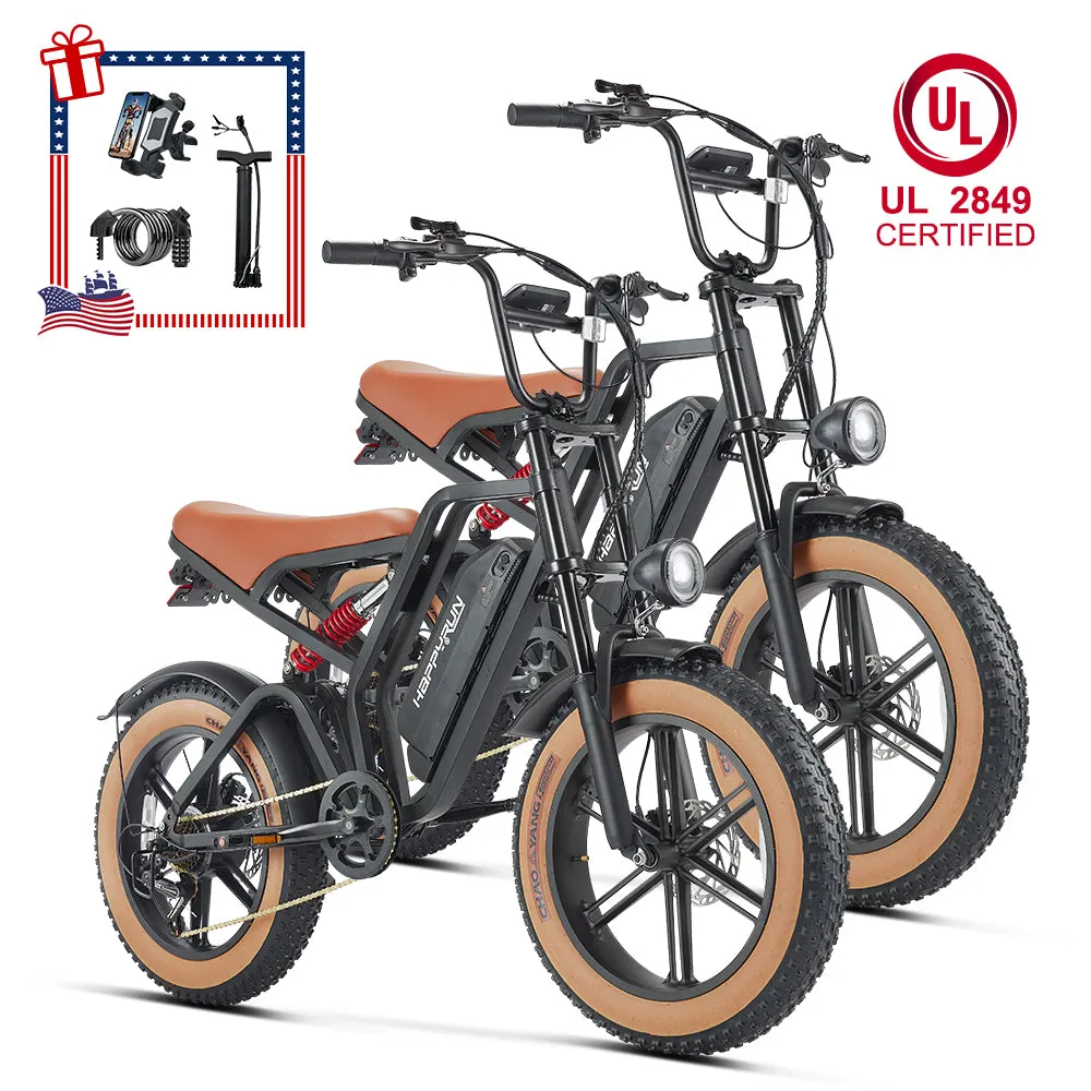 HappyRun Tank G60 Combo Sale – Two Electric Dirt Bikes