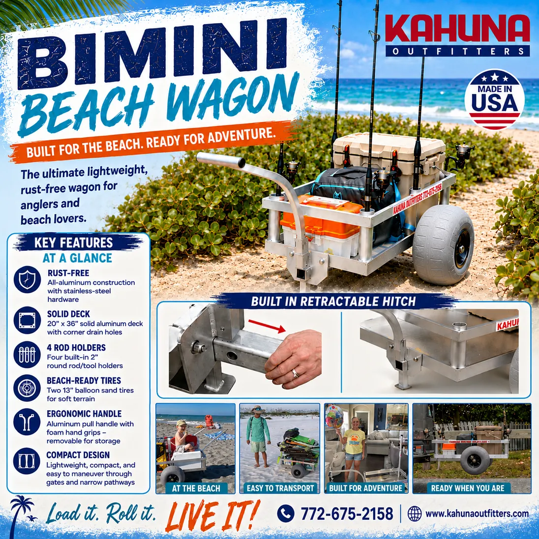 Kahuna Outfitters Bimini Beach Wagon