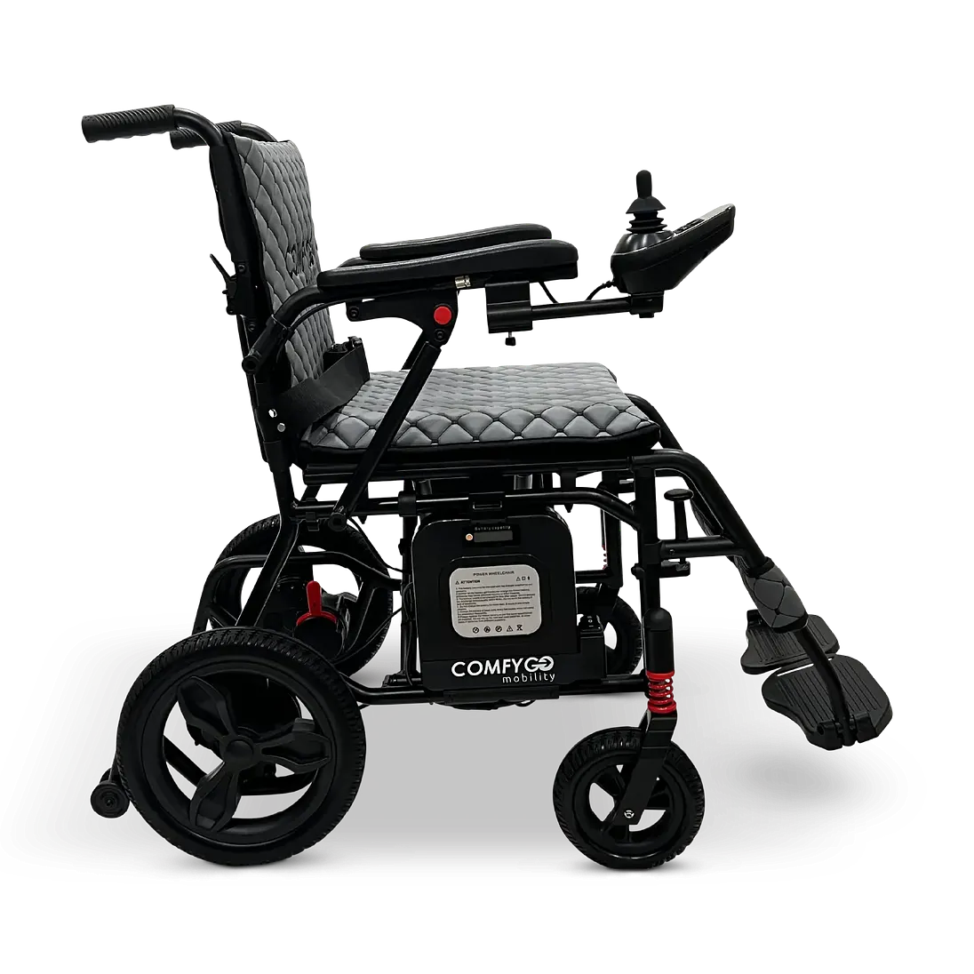 ComfyGo X-7 Ultra-Lightweight Dual Battery Electric Wheelchair