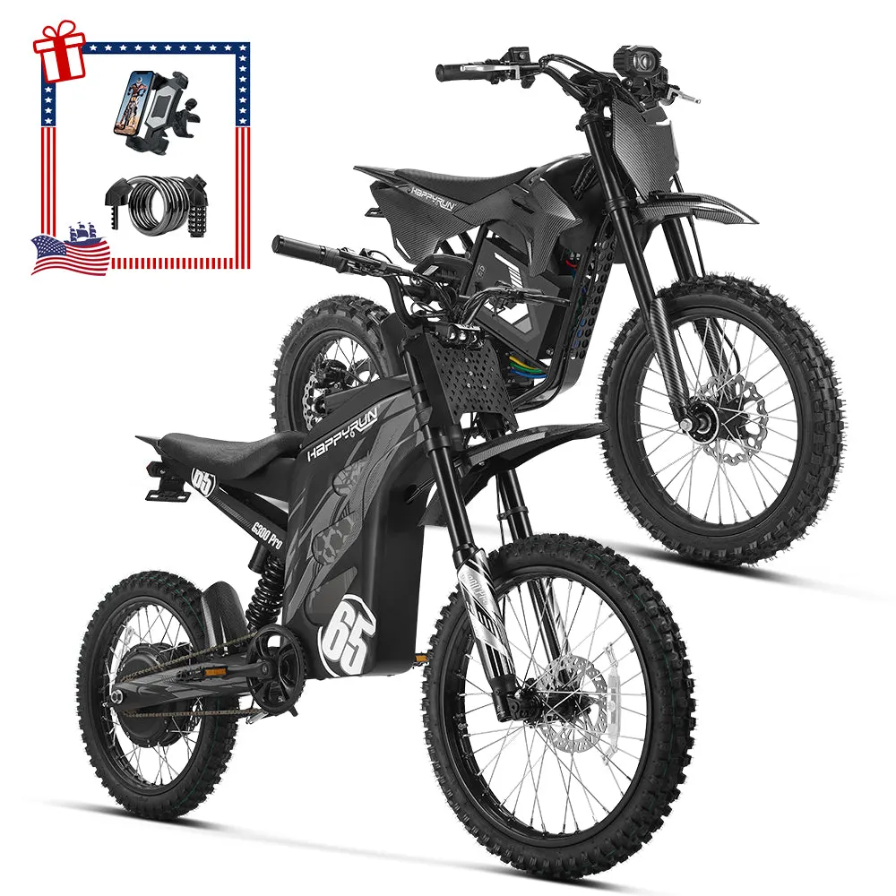 HappyRun Ultimate Dirt E-Bike Combo – F18 2.0 + G300 Pro