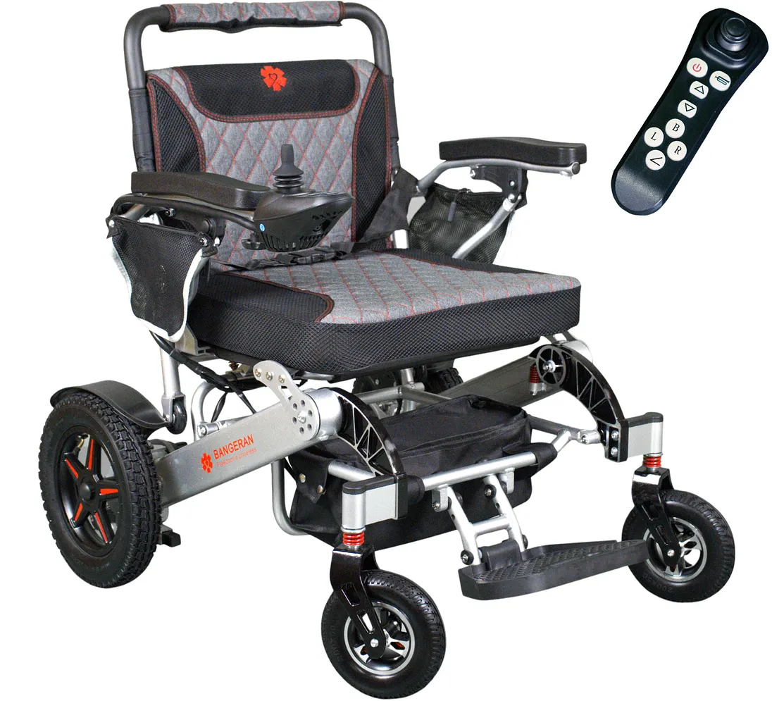 Bangeran Mammoth Ergonomic All-Terrain Compact Electric Wheelchair