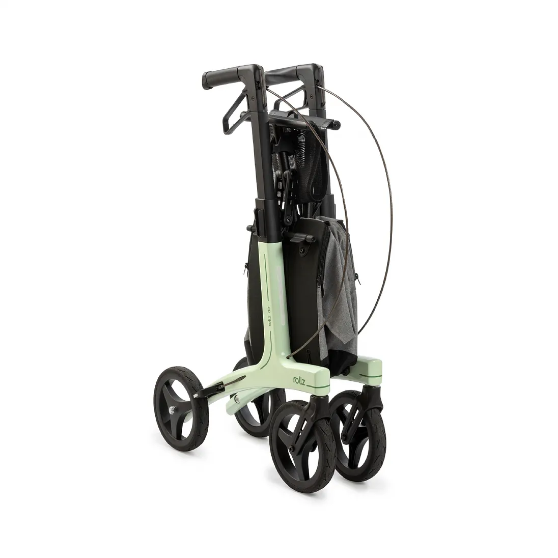 Rollz Air Ultralight Carbon Fiber Rollator Walker with Seat