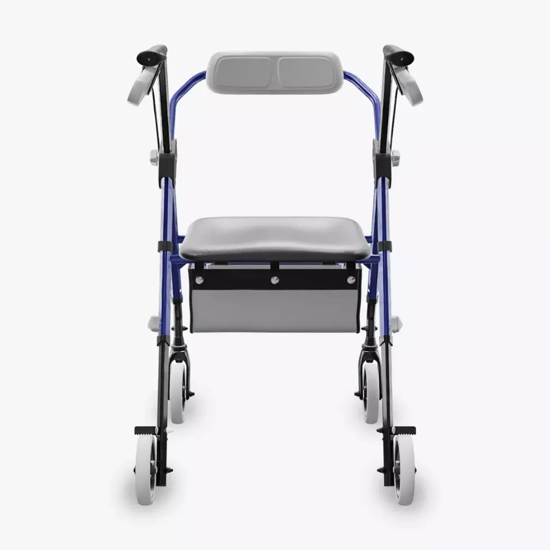 Vocic Z11 Standard Rollator Walker with Padded Seat
