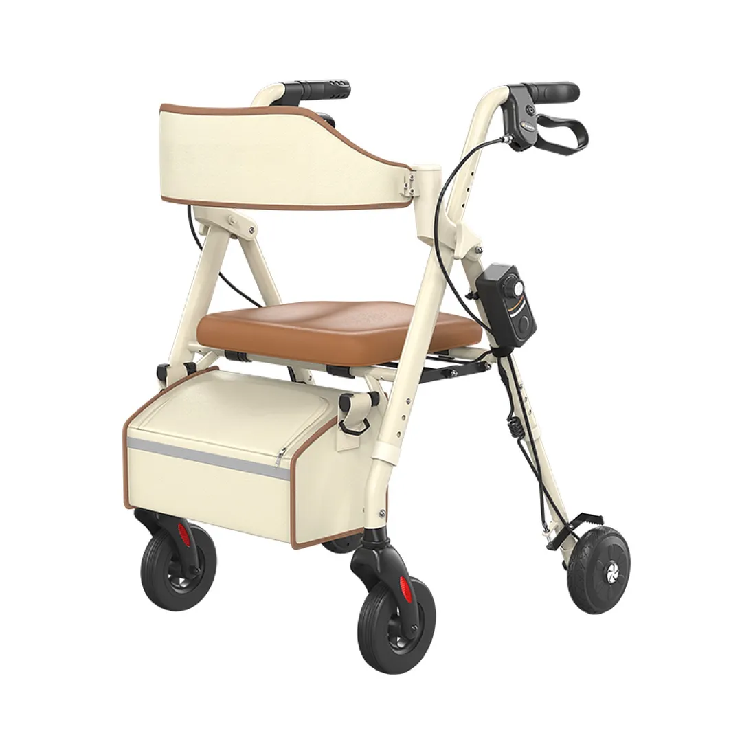 Vocic Z63 Adjusta-Speed Rollator Walker with Adjustable Resistance