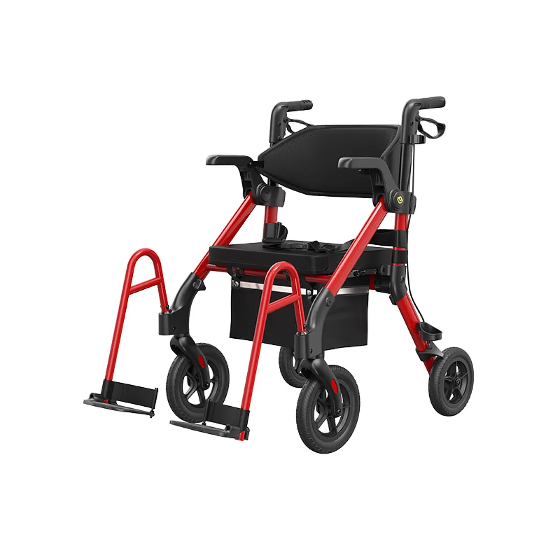 Vocic Z55 Versatile 2-in-1 Rollator Walker & Transport Chair