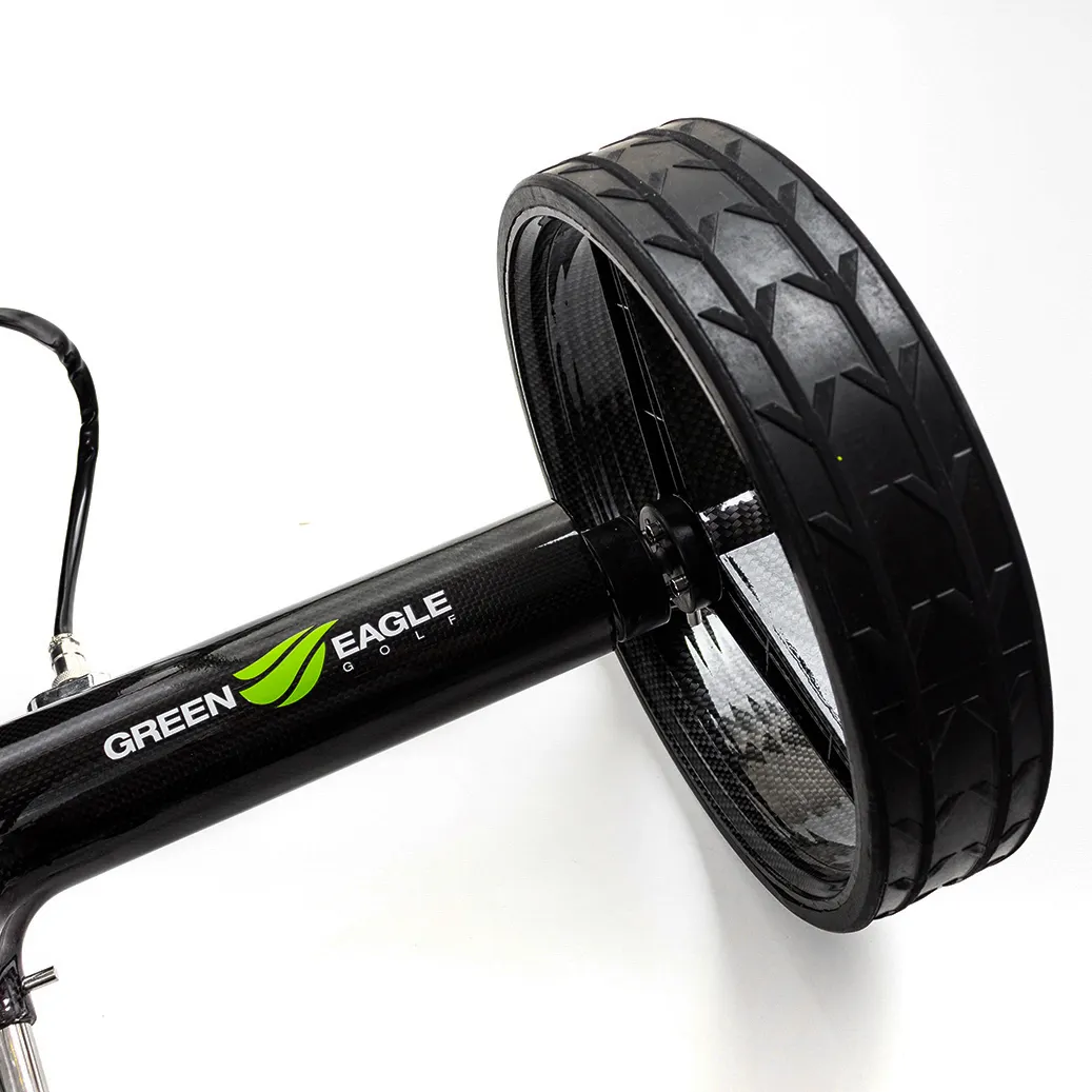 Green Eagle Aria Carbon Remote Carbon Fiber Electric Golf Push Cart