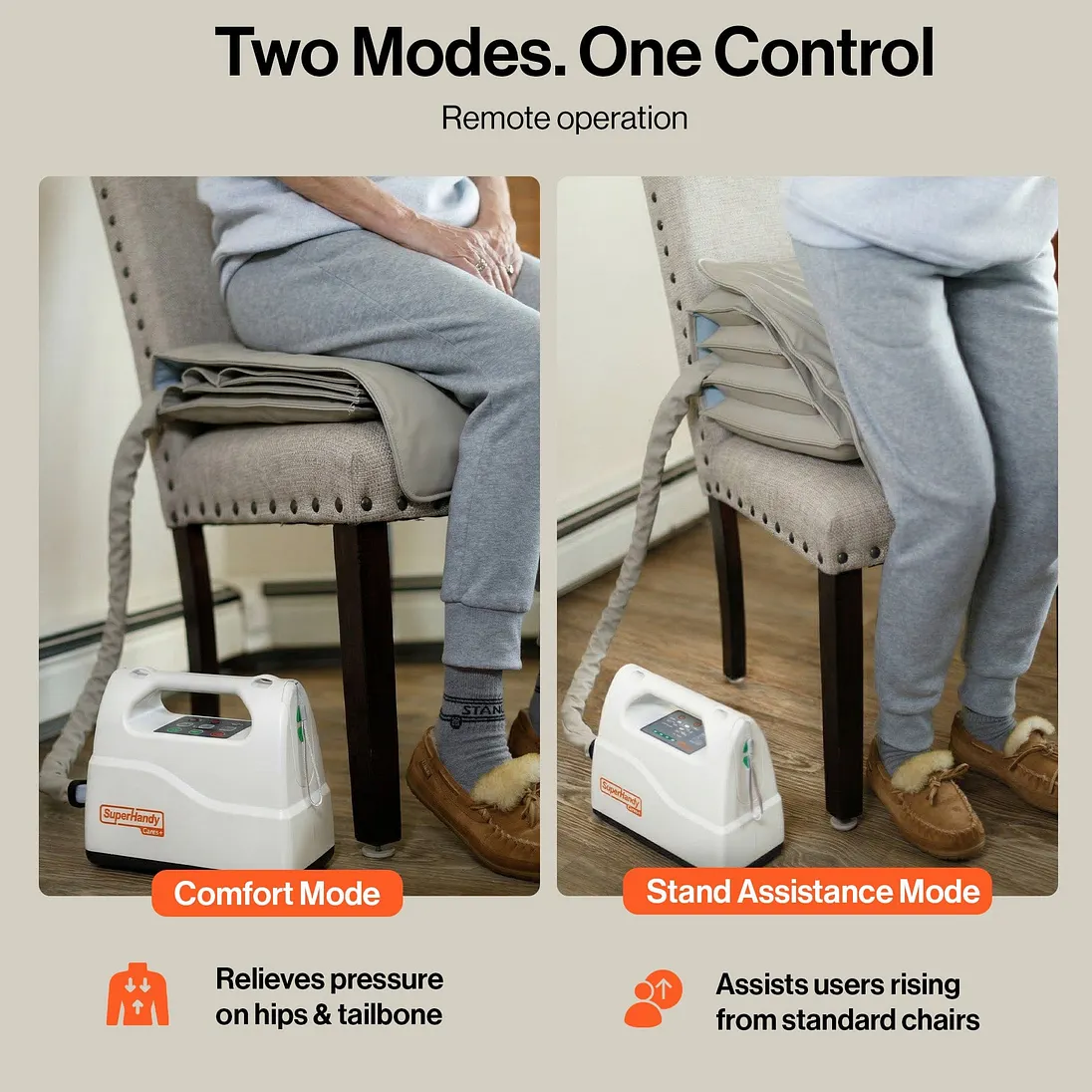 SuperHandy Electric Seat Lift Assist Cushion, Battery Powered - GUT189
