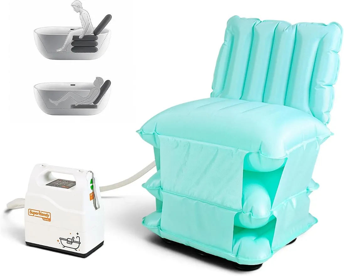 SuperHandy Portable Inflatable Bath Lift Cushion - GUT194