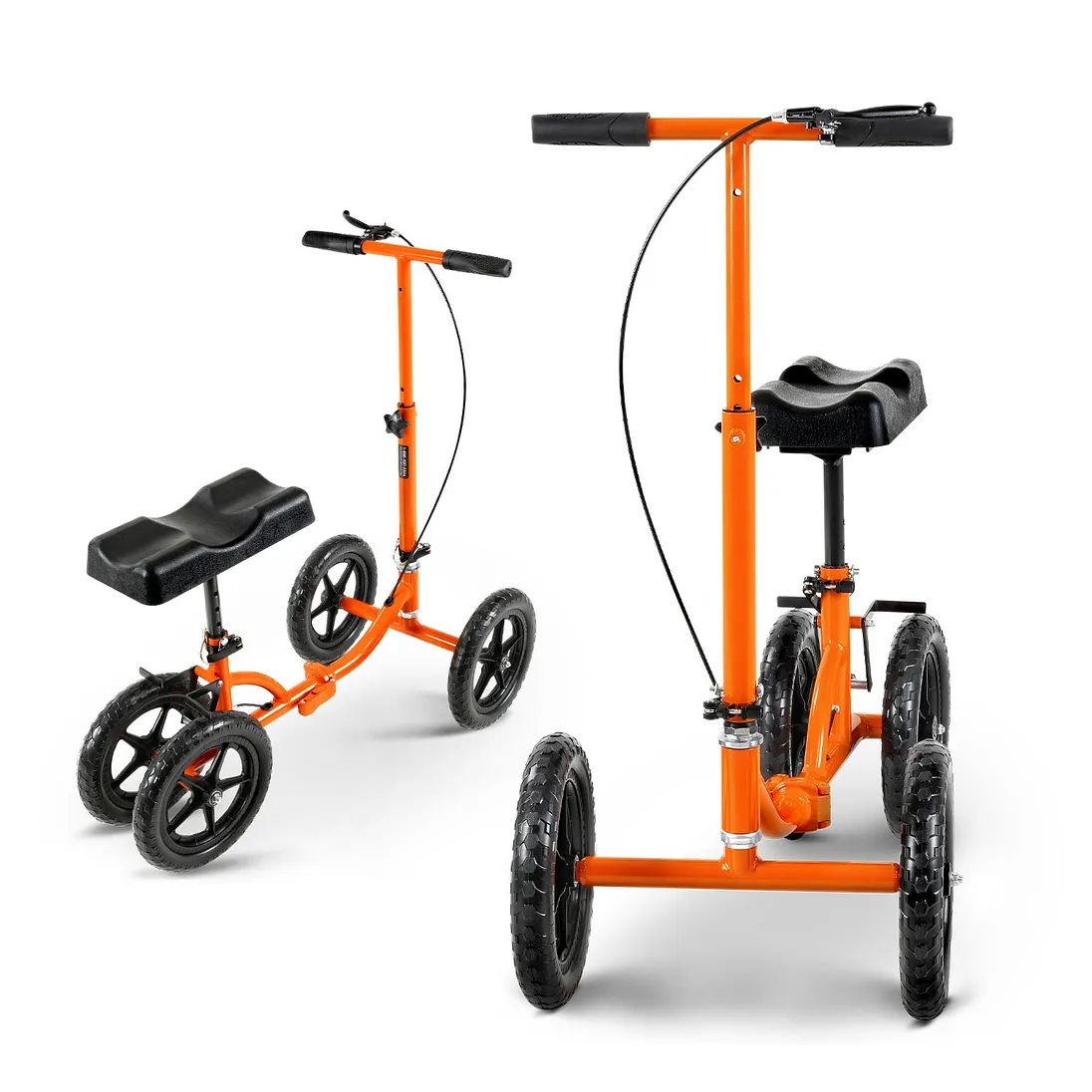 SuperHandy Knee Walker, Height Adjustable, 330 lb Capacity - GUT148