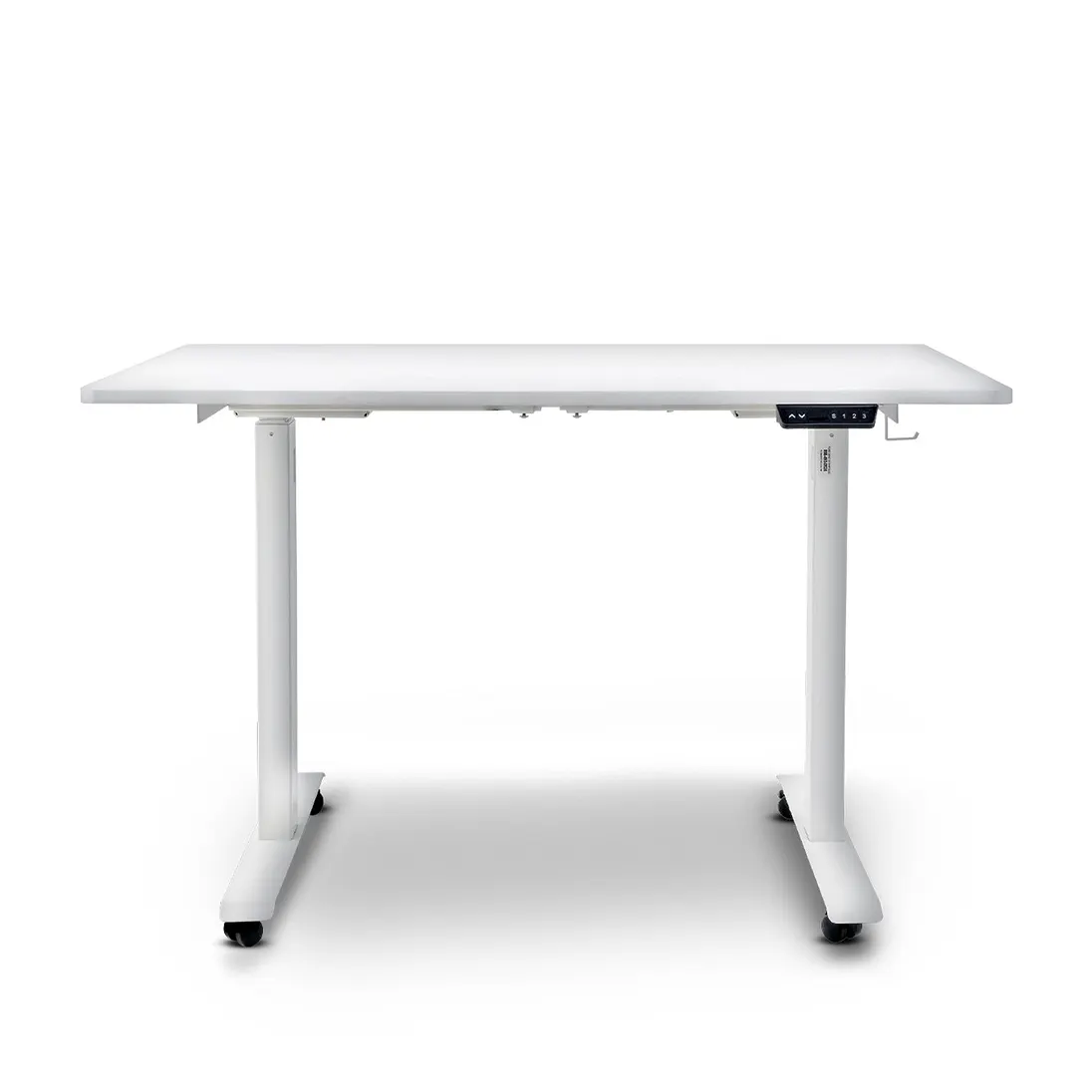 SuperHandy Electric Standing Desk, 48" x 30", Pristine White - GUT151