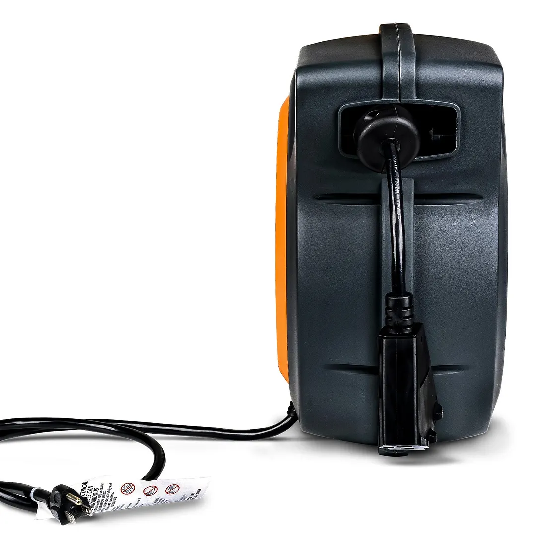 SuperHandy Enclosed Extension Cord Reel, 16AWG, 50 ft - GUR028