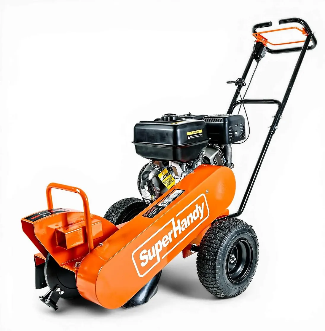 SuperHandy 15HP Gas Powered Stump Grinder, 420cc, 8 Carbide Teeth - GUO151