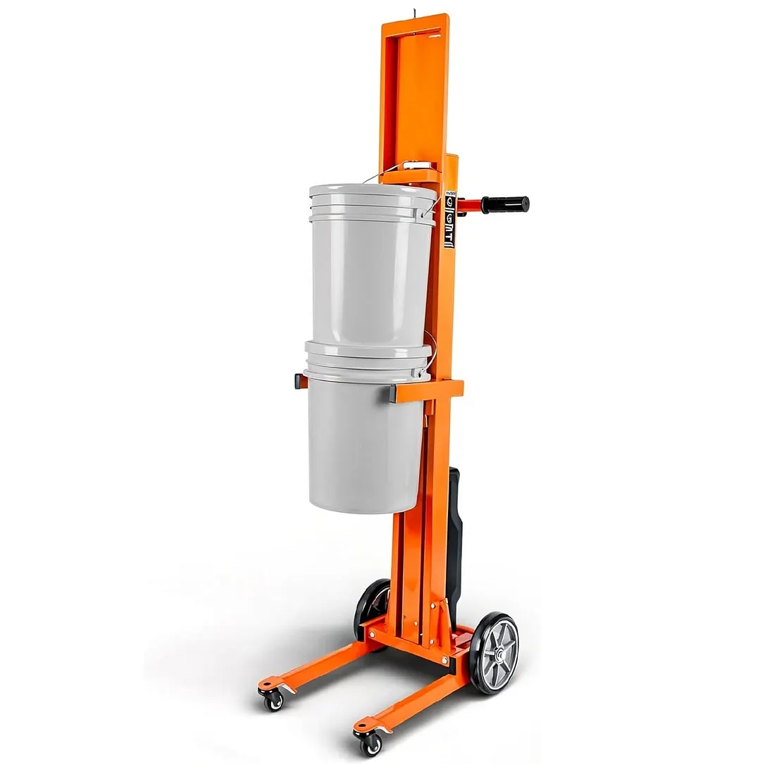 SuperHandy Electric Pail Lift Hand Truck for 5-Gallon Buckets, 48V 2Ah Battery - GUO150