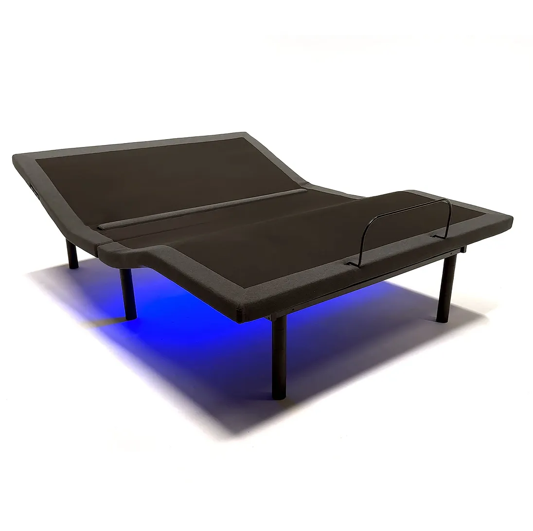 Customatic DreamSense Opus Adjustable Bed Base with Lumbar Support, Massage & Sound Therapy - CUSOP02