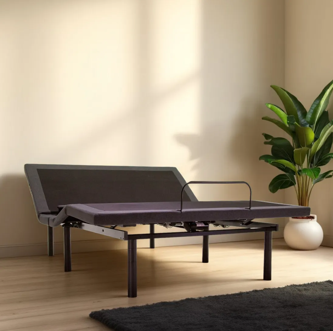 Customatic DreamSense Opus Adjustable Bed Base with Lumbar Support, Massage & Sound Therapy - CUSOP02
