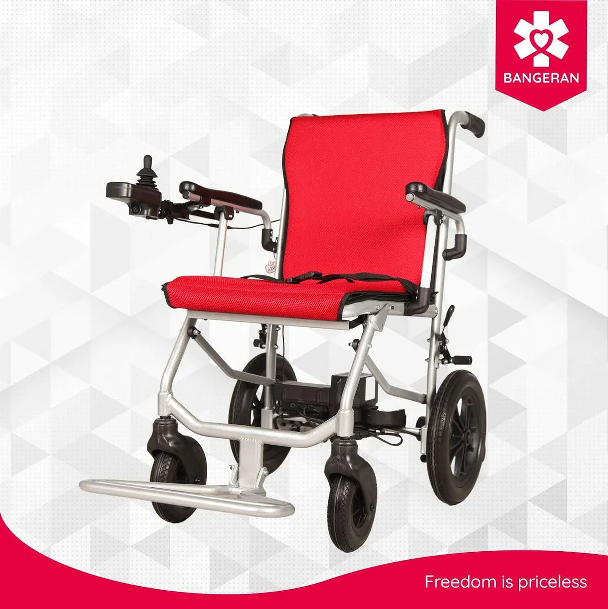 Bangeran Lite Wanderer Ultra Lightweight Collapsible Travel Electric Wheelchair