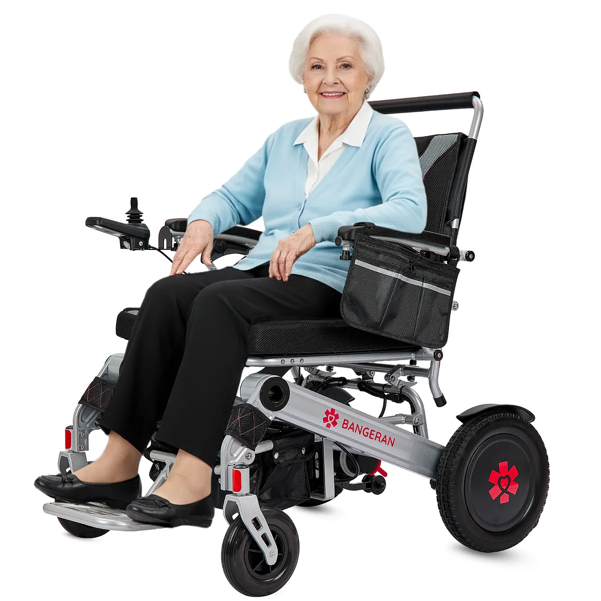 Bangeran Mammoth EX 22" Auto Fold Bariatric Electric Wheelchair
