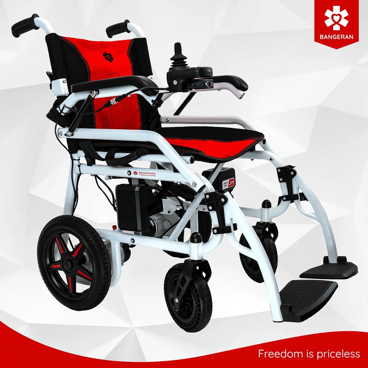 Bangeran Phoenix Ultra Lightweight Portable Folding Electric Power Wheelchair