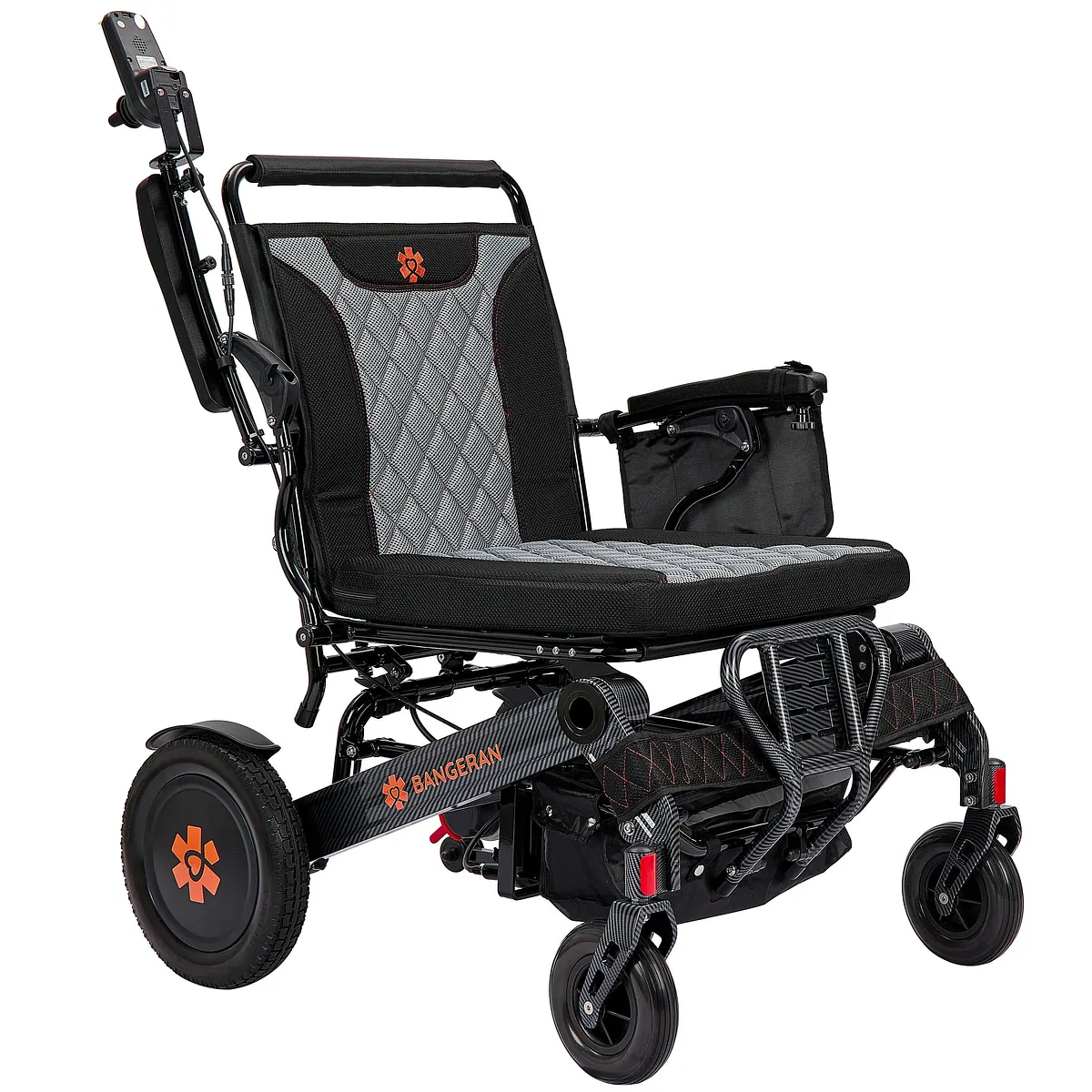 Bangeran Mammoth EX 22" Deluxe Compact Foldable Power Mobility Aid Wheelchair
