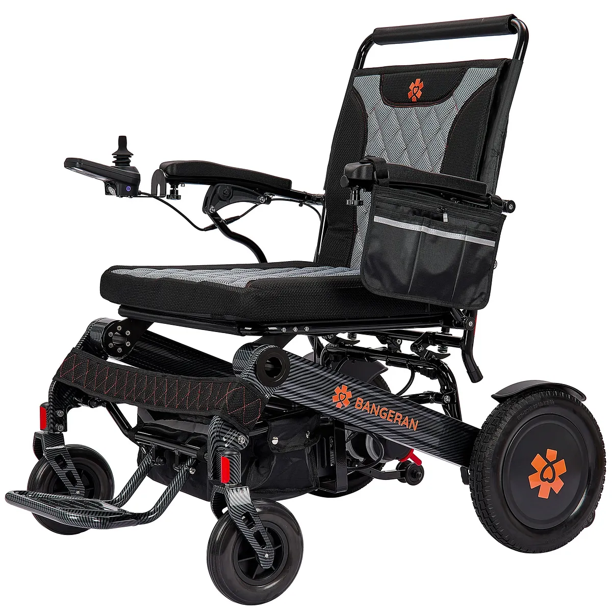 Bangeran Mammoth EX 22" Deluxe Compact Foldable Power Mobility Aid Wheelchair