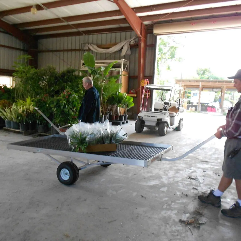 Alumacart Kahuna Heavy Duty Aluminum Semi-Tracking Trailer