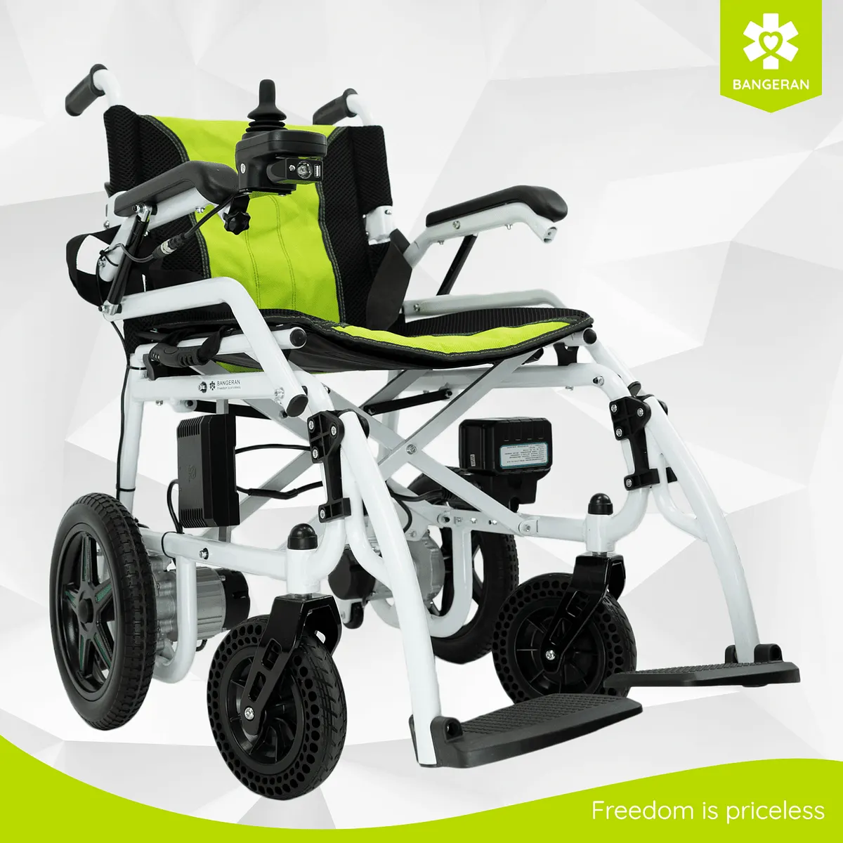 Bangeran Phoenix Ultra Lightweight Portable Folding Electric Power Wheelchair