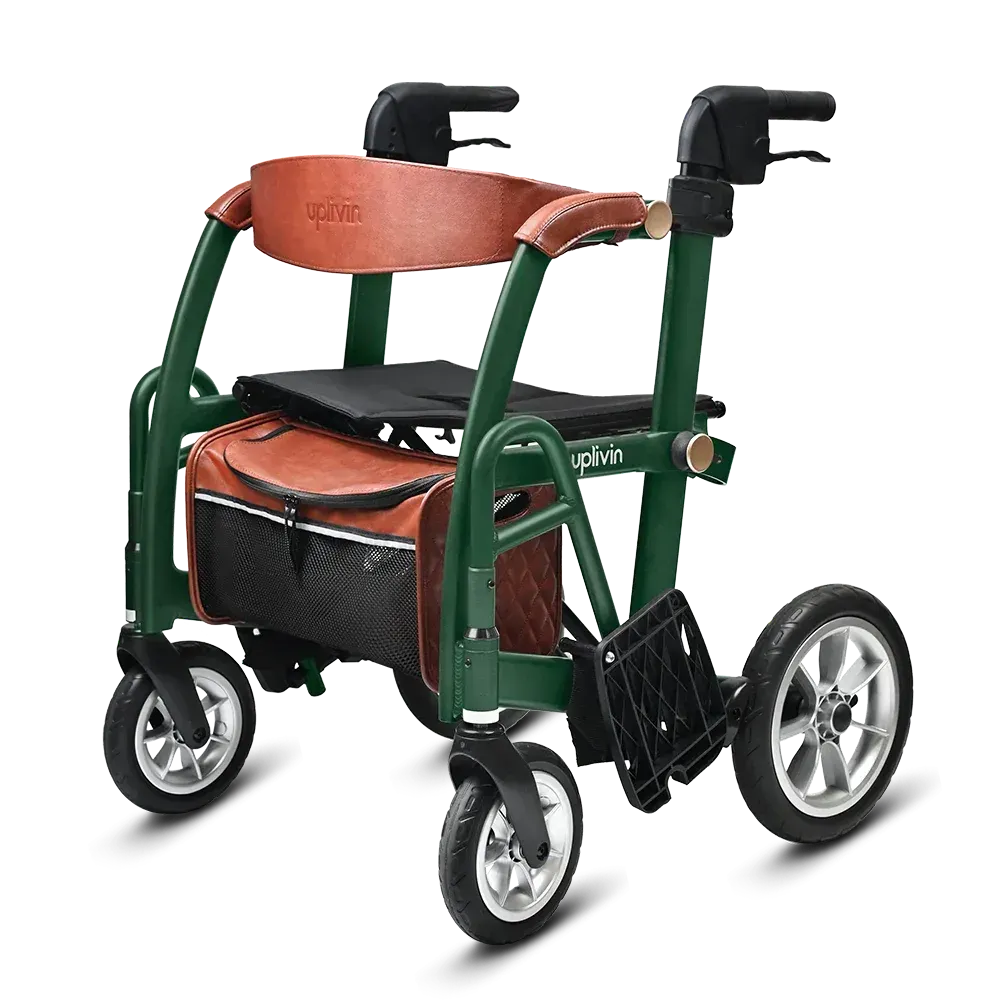 Enhance Mobility Uplivin Gavo 2-in-1 Rollator & Transport Chair