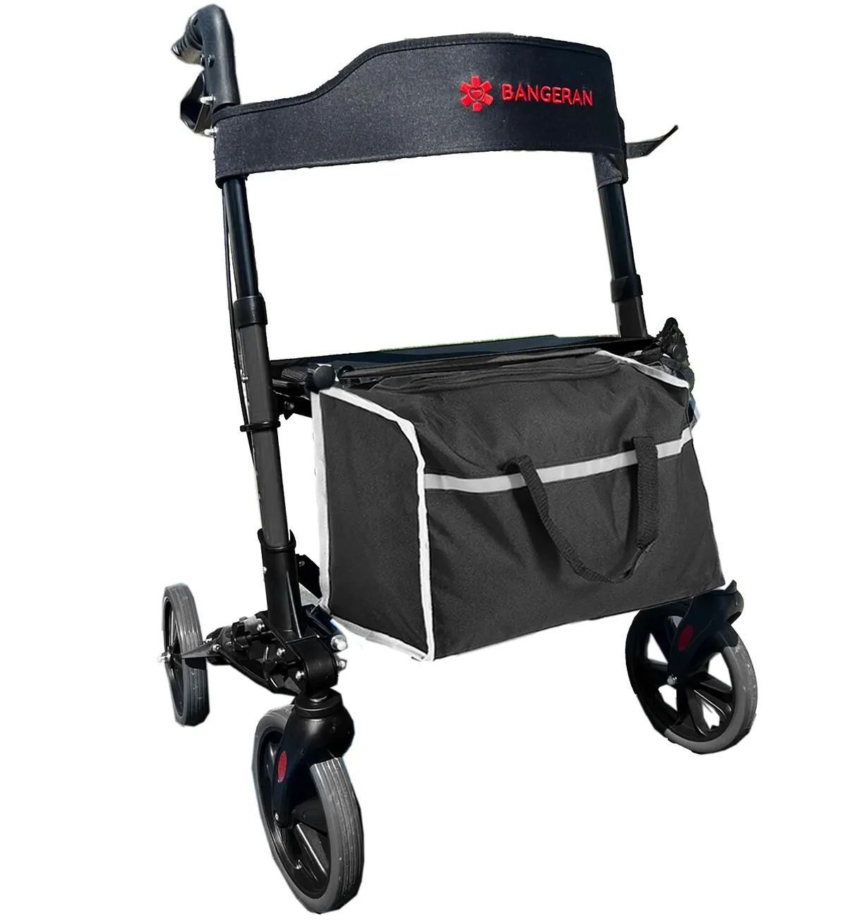 Bangeran EasyCarryMate Foldable 4-Wheel Rollator Walker