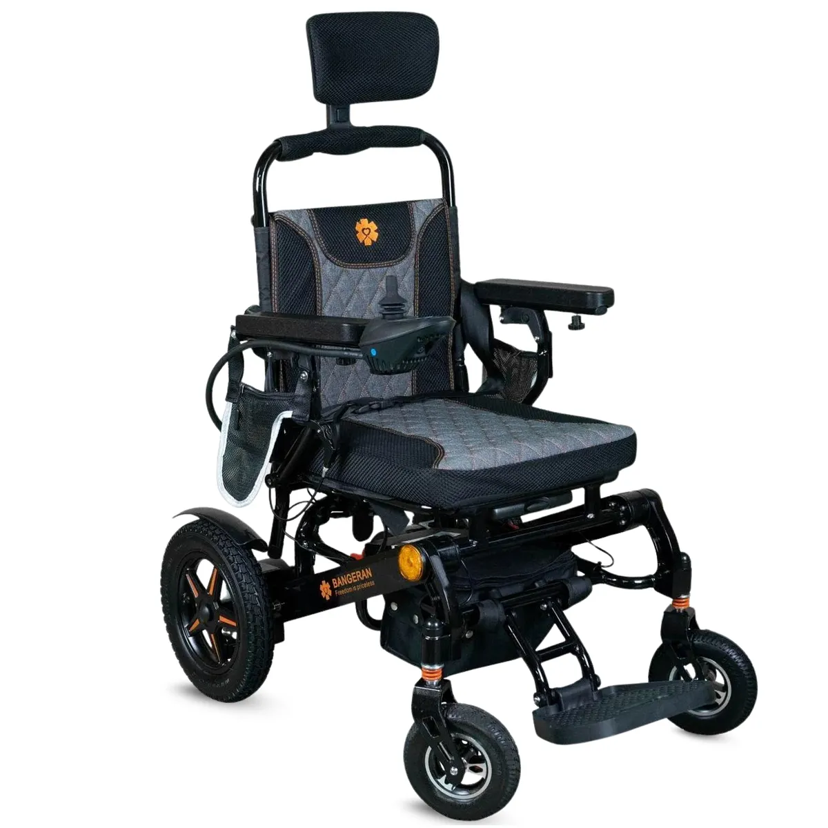 Bangeran Thunderbolt Lightweight Manual Reclinable Electric Wheelchair