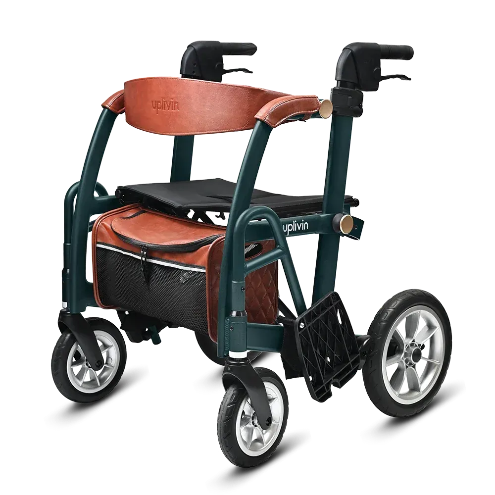 Enhance Mobility Uplivin Gavo 2-in-1 Rollator & Transport Chair