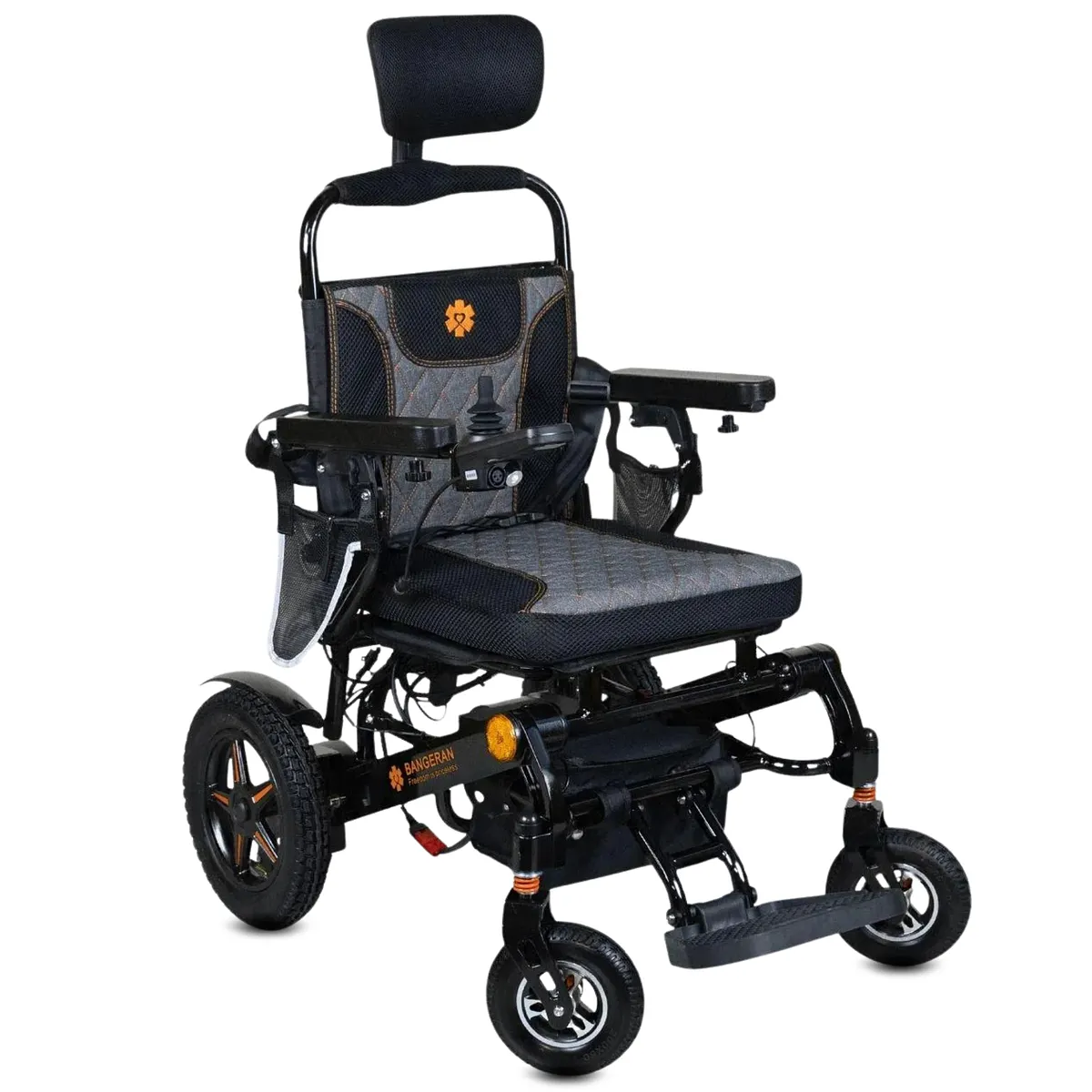 Bangeran Thunderbolt Lightweight Folding Automatic Reclining Electric Wheelchair