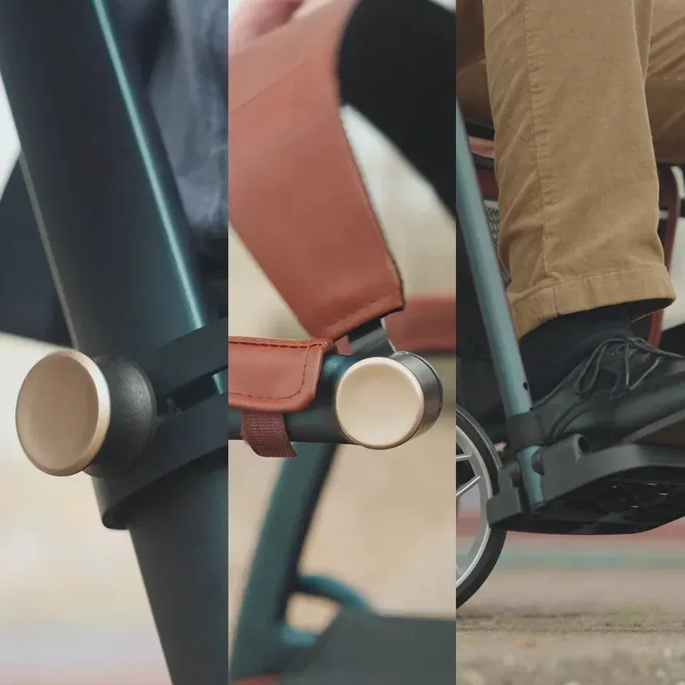 Enhance Mobility Uplivin Gavo 2-in-1 Rollator & Transport Chair