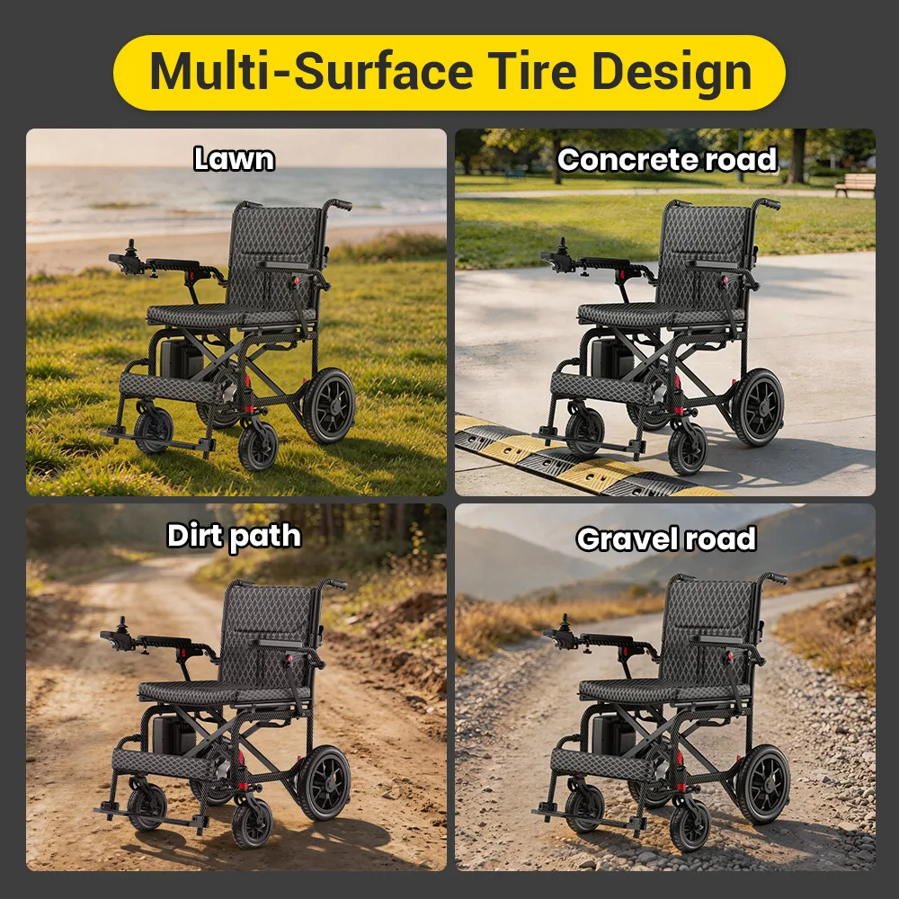 EASWE D10 compact folding electric wheelchair