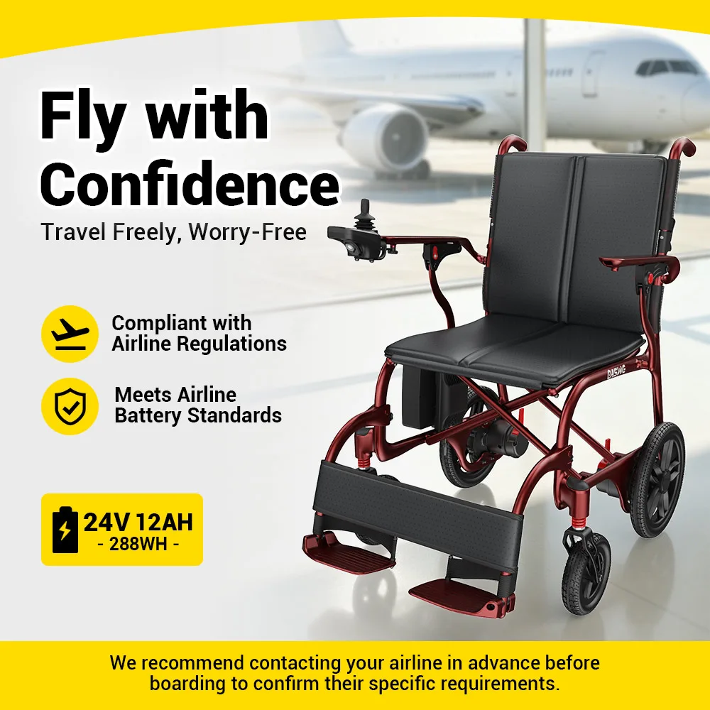 EASWE C30 ultra lightweight carbon fiber electric wheelchair