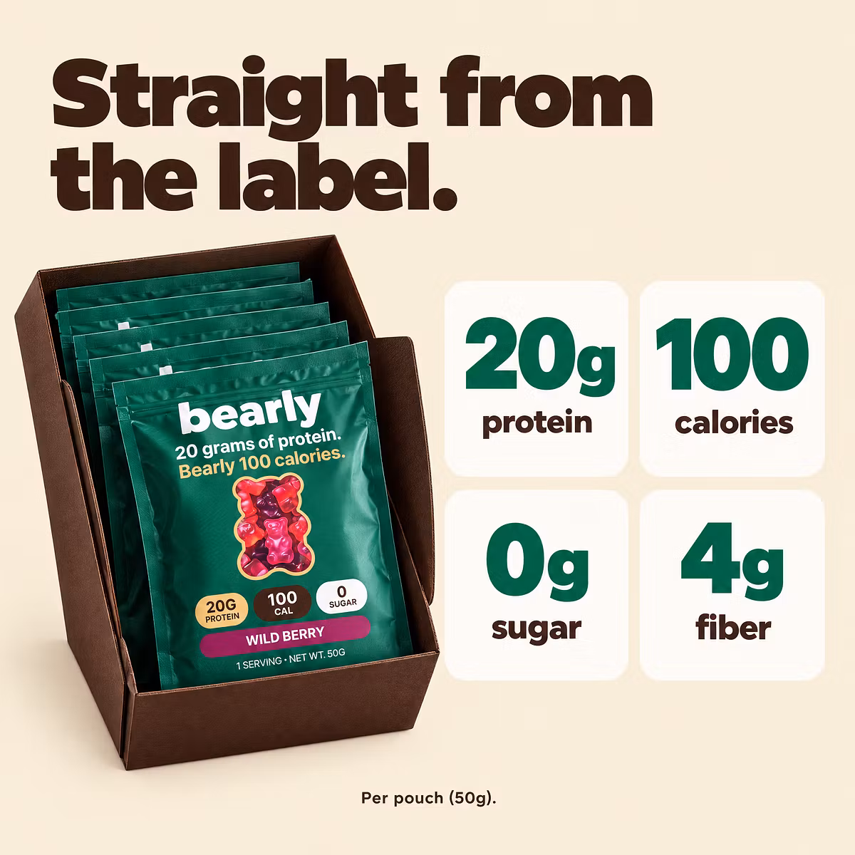 Bearly Protein Gummies
