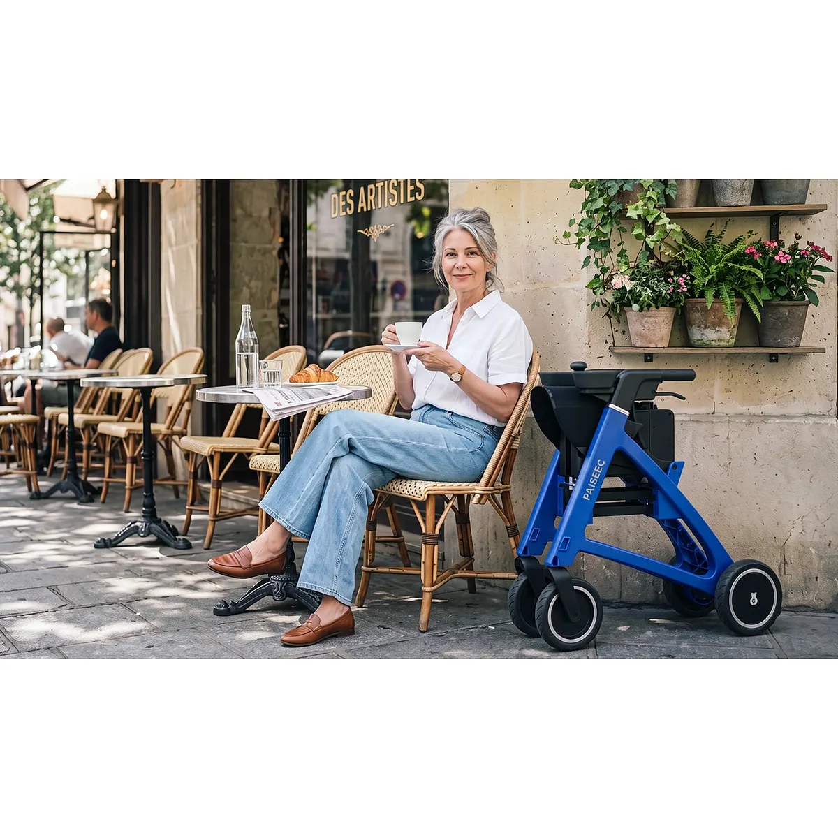 Paiseec FLEX 3-in-1 Lightweight Mobility Device