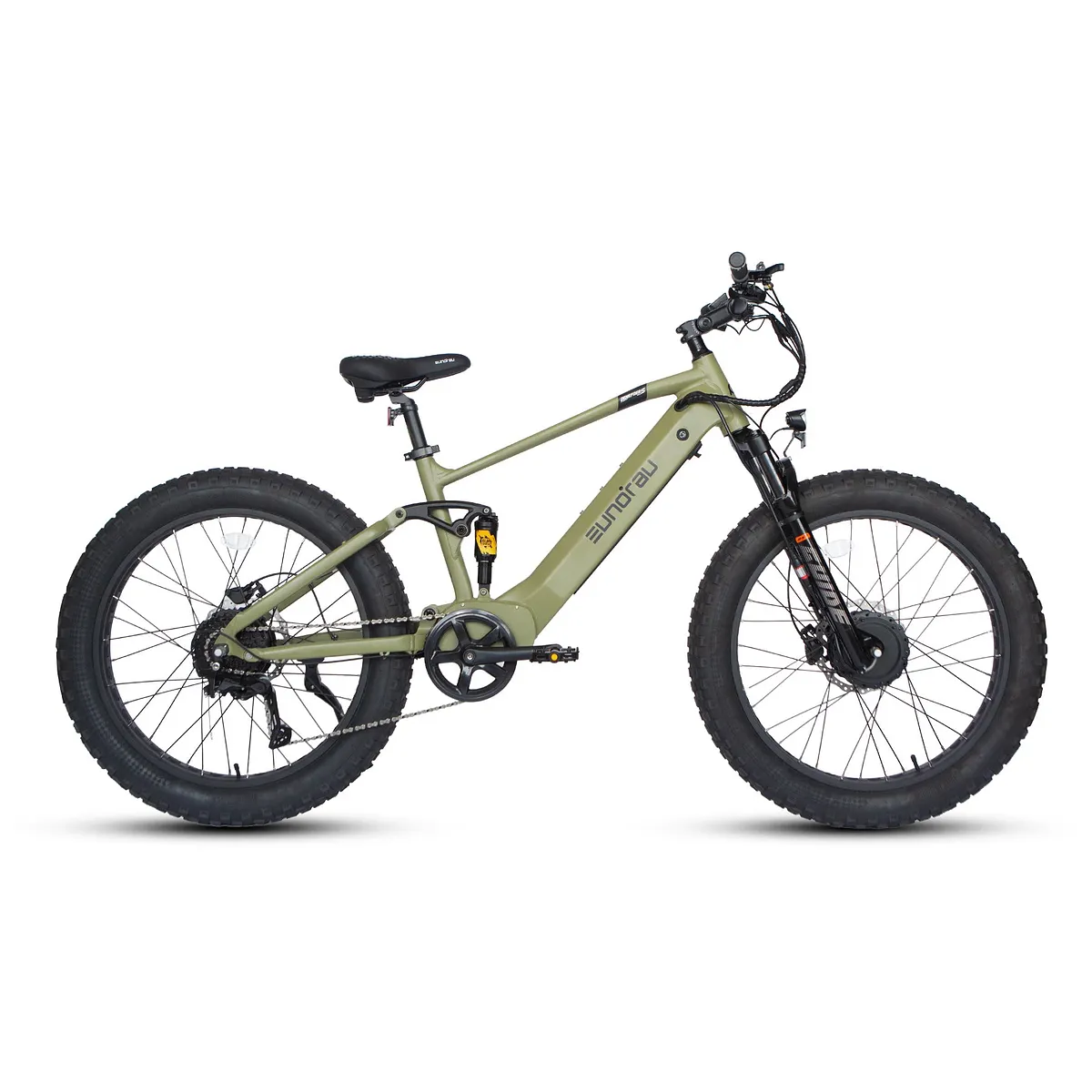 EUNORAU DEFENDER-S 2.0 Hunter X6 Dual-Motor Full Suspension Fat Tire Electric Bike
