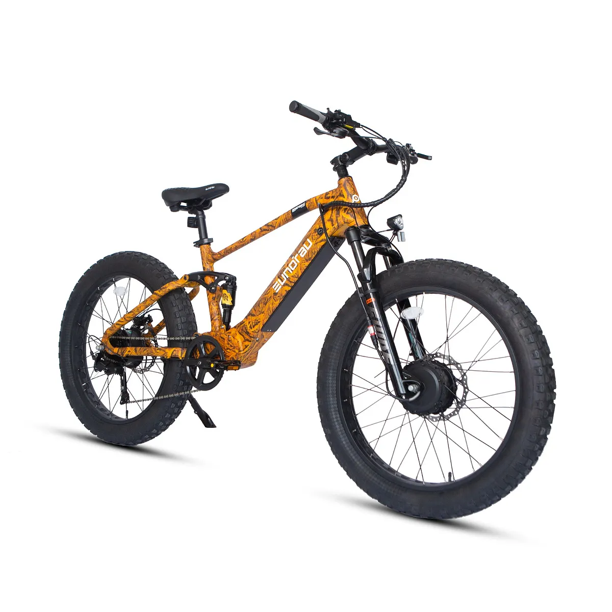 EUNORAU DEFENDER-S 2.0 Hunter X6 Dual-Motor Full Suspension Fat Tire Electric Bike