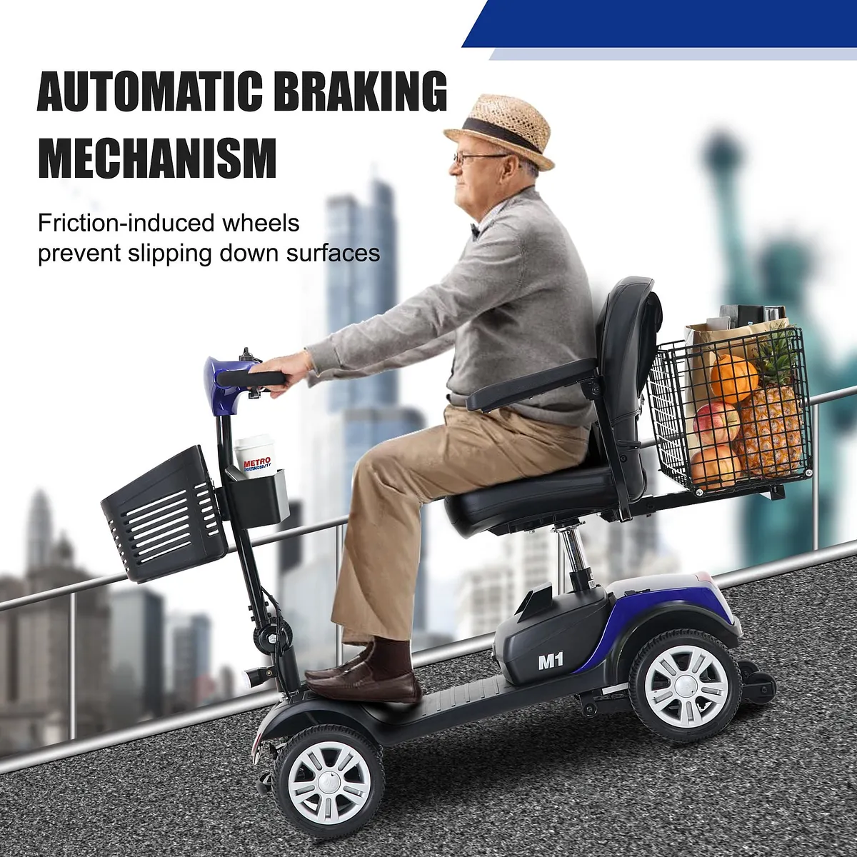Metro Mobility M1 4-Wheel Mobility Scooter