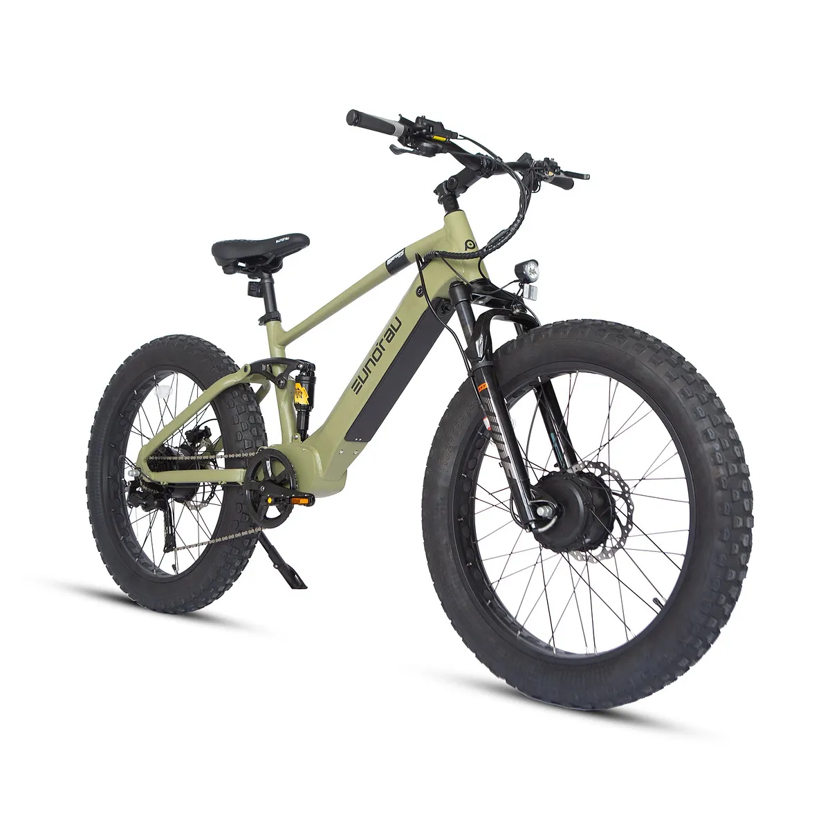 EUNORAU DEFENDER-S 2.0 Hunter X6 Dual-Motor Full Suspension Fat Tire Electric Bike