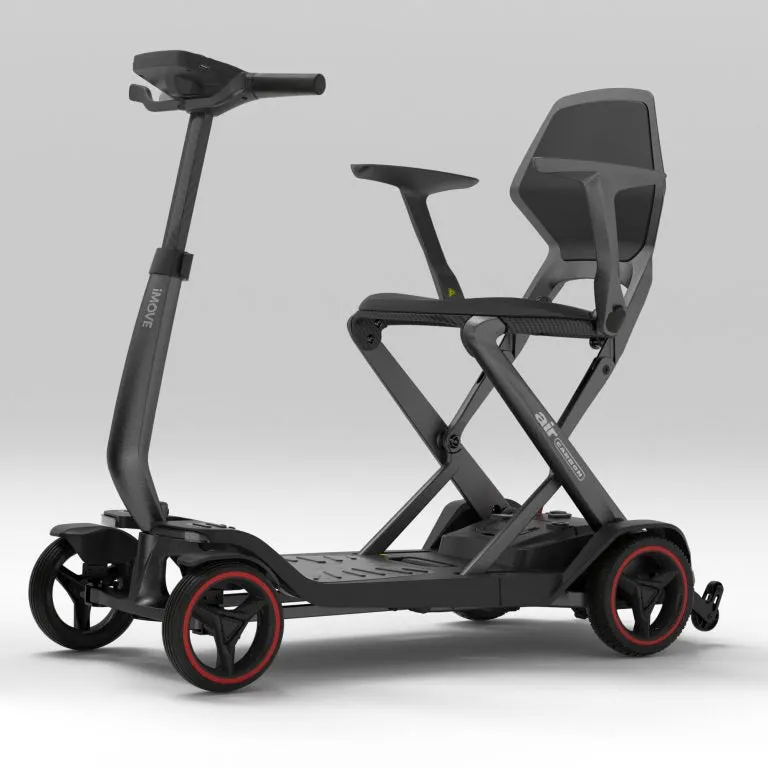 Enhance Mobility iMOVE AirCarbon Carbon Fiber Folding Mobility Scooter