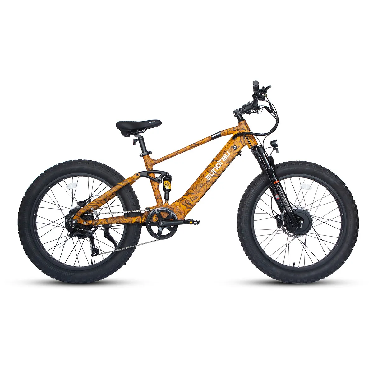 EUNORAU DEFENDER-S 2.0 Hunter X6 Dual-Motor Full Suspension Fat Tire Electric Bike